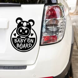 Sød baby on board sticker   - klistermærke #15