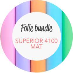 Vælg 10 farver - SUPERIOR 4100 Matt vinyl - bredde 30,5 cm