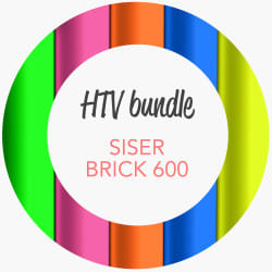 Siser Brick 600 - Metermål - 10 valgfrie ruller