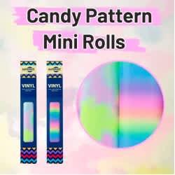 SUPERIOR 9800 Candy Pattern bredde minirulle