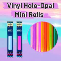 SUPERIOR 9100 Holo Opal Plotterfilm minirulle