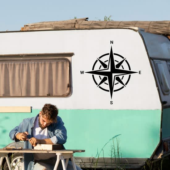 Kompas - sticker