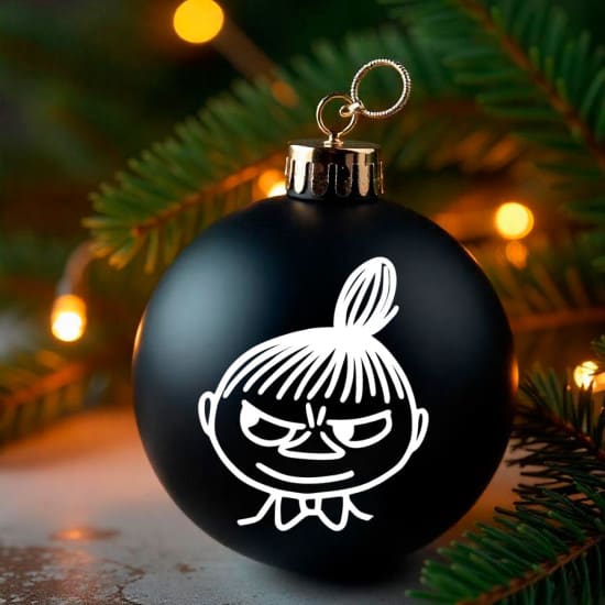 Mummi # 5 klistermærke til julekugle