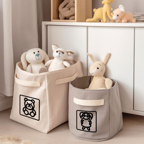 Piktogram strygemærker til legetøj