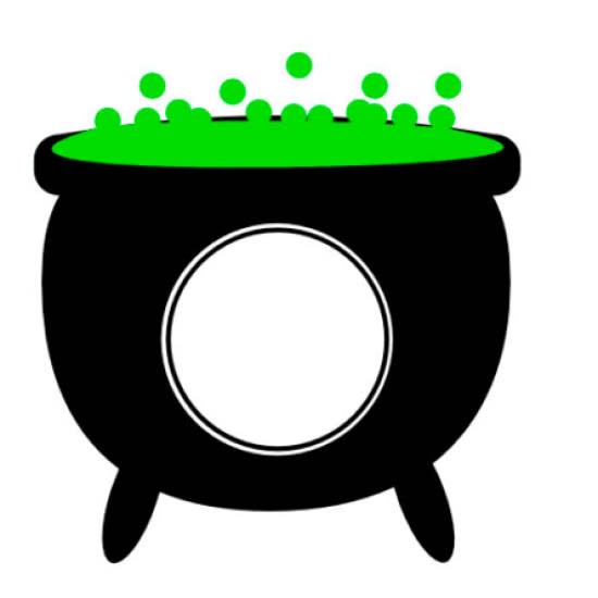 Witches Cauldron Monogram