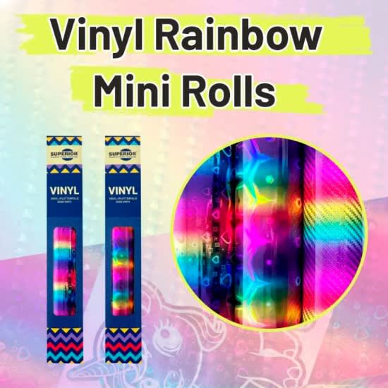 SUPERIOR® 9400 Rainbow folie minirulle