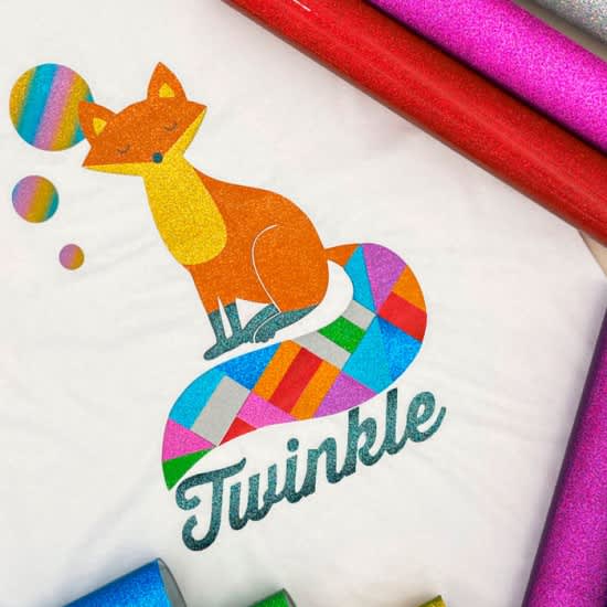 Siser Twinkle Flex Film - metermål