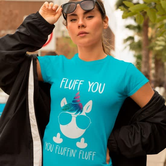 Fluff you you fluffin fluff - strygemærke