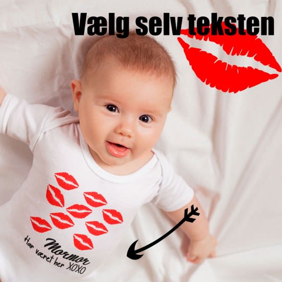 [Indsæt selv] was here XOXO - strygemærke