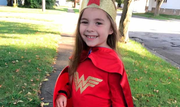 Lav et nemt wonder woman-kostume