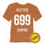PF699 GLITTER KOBBER 