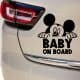 Baby on board - klistermærke #14