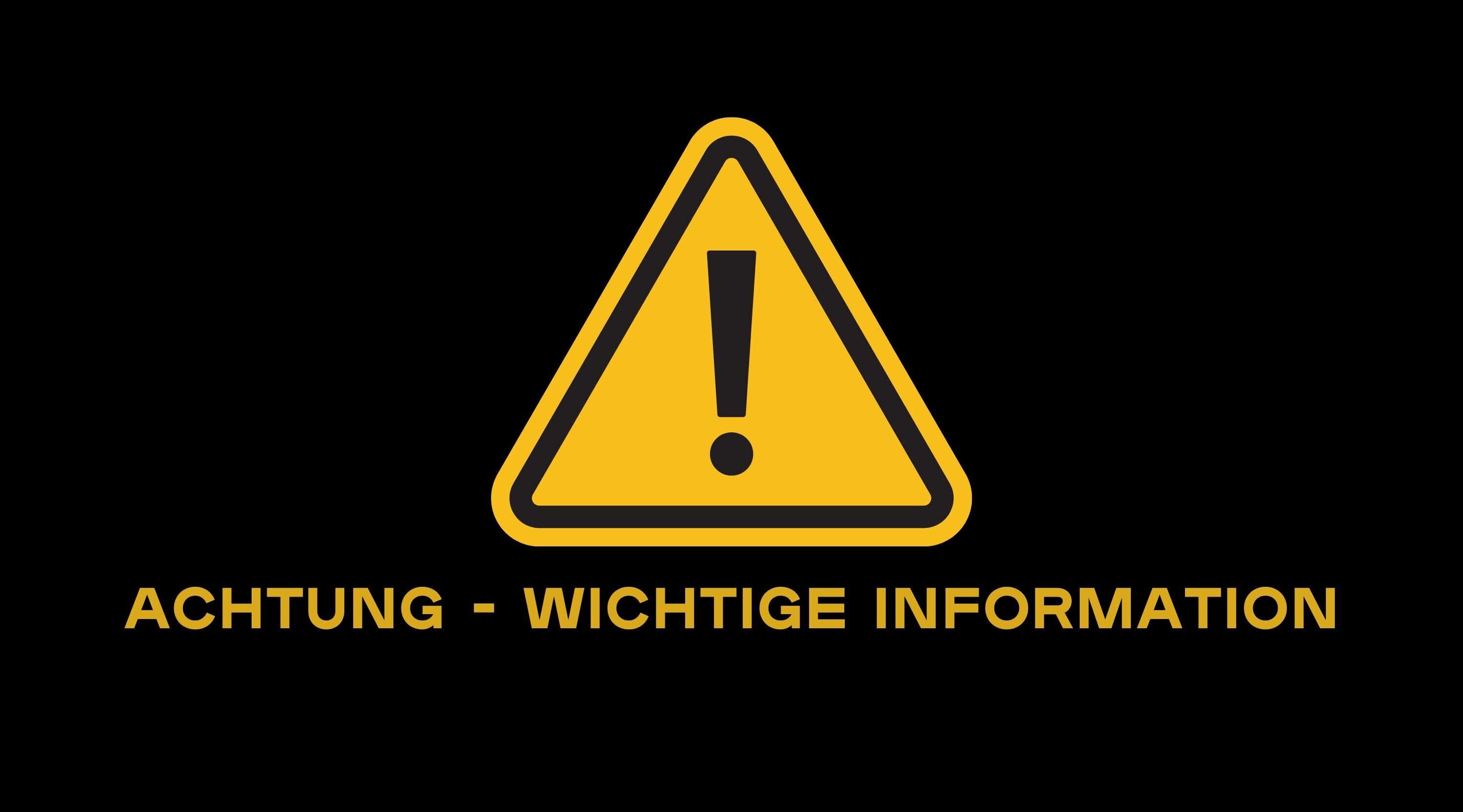 Wichtige Information: Warnung vor Phishing-Angriffen unter Verwendung unseres Firmennamens