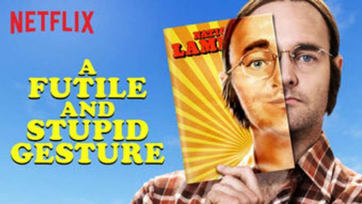 A Futile and Stupid Gesture trailer featuring "Cherry Bomb"