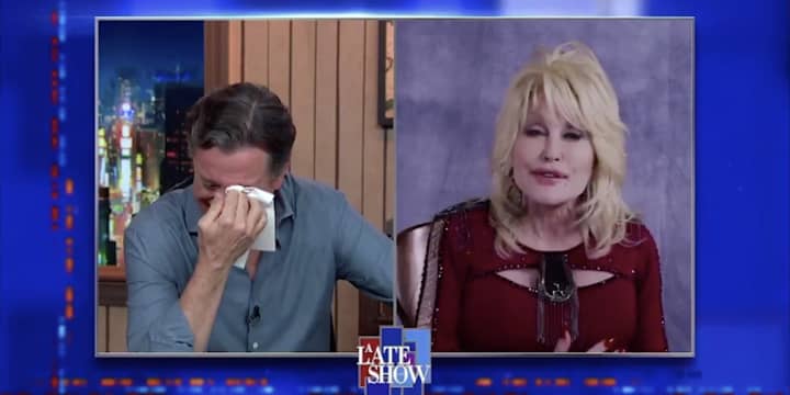 Dolly Parton sings &quot;Burry Me Under the Weeping Willow&quot; on the Late Show with Stephen Colbert