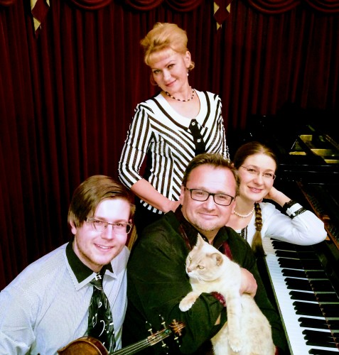 Family Portrait with Igor and Olga Piano Duo