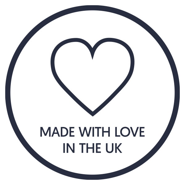 MADE WITH LOVE IN THE UK