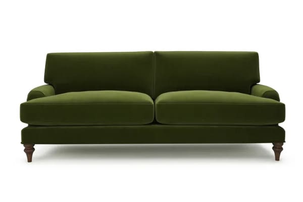 ROSE 3 SEATER SOFA IN WOODLAND MOSS