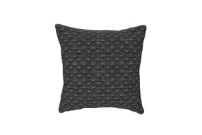 Deco Diamond Charcoal Cushion