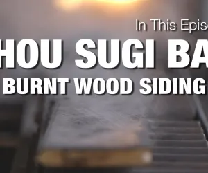 Charred Wood Siding - Shou Sugi Ban