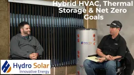 Hybrid HVAC, Thermal Storage & Net Zero Goals