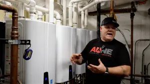 Navien Hot Water Heater System 