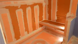 Leak-Free Floating Shower Bench – Simple & Effective