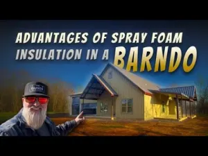  Why You NEED Spray Foam Insulation in Your Texas Barndominium 