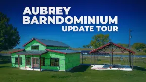  Aubrey Texas Barndominium Progress Tour | Monitor-Style Steel Frame Home Build 
