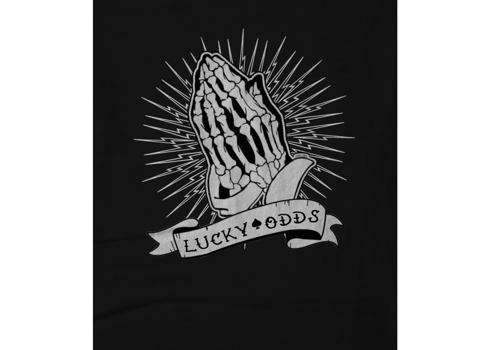 Lucky odds praying hands tee 1532020742