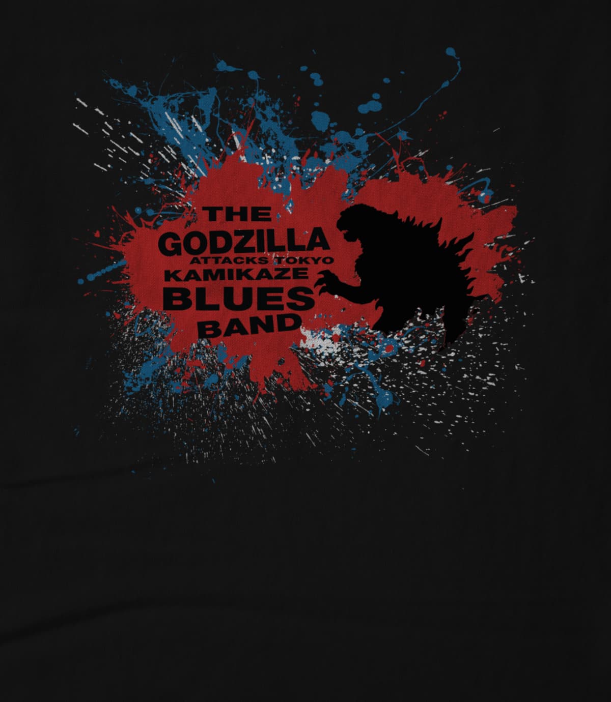 The Godzilla Attacks Tokyo Kamikaze Blues Band 
