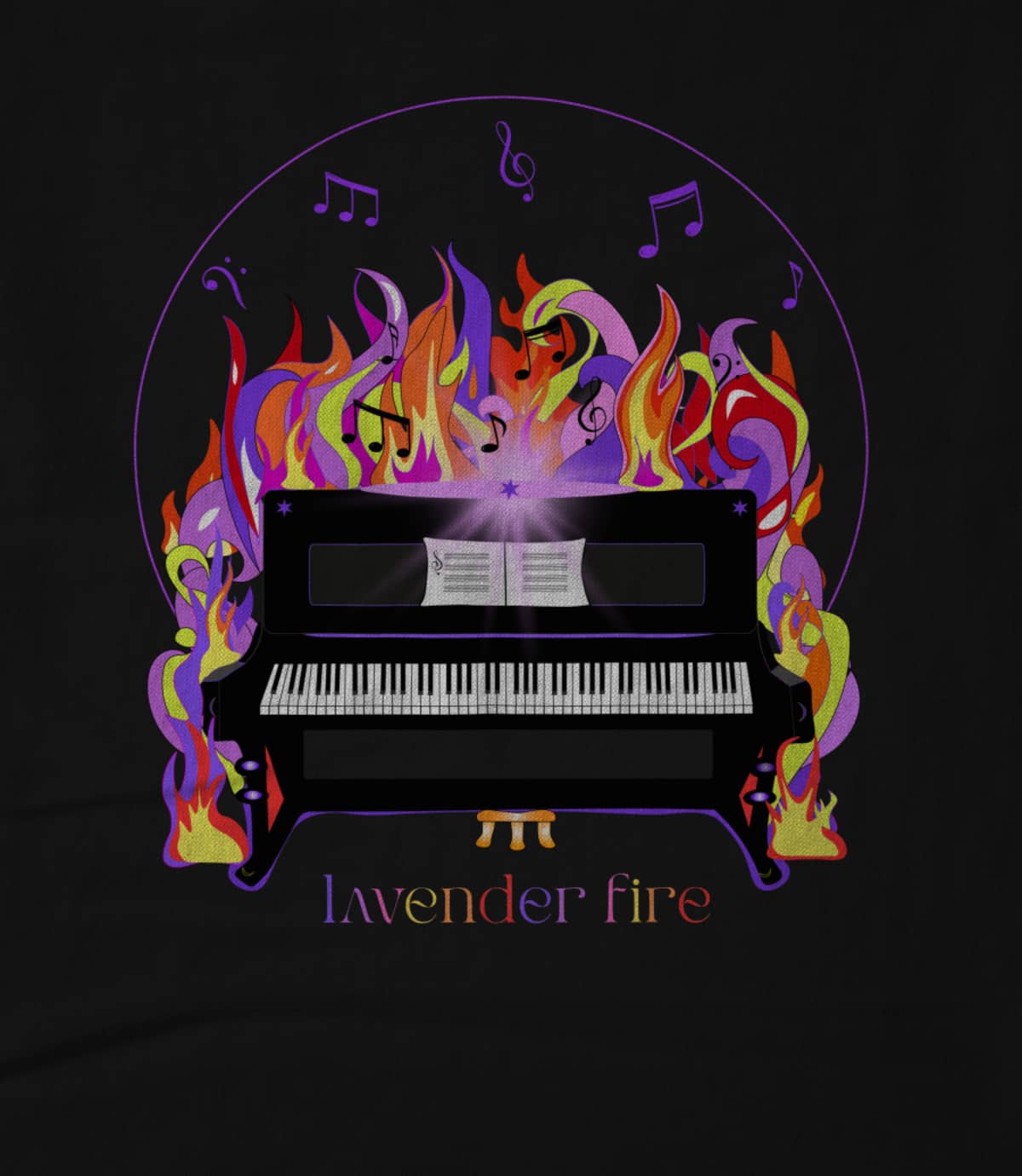 Lavender Fire