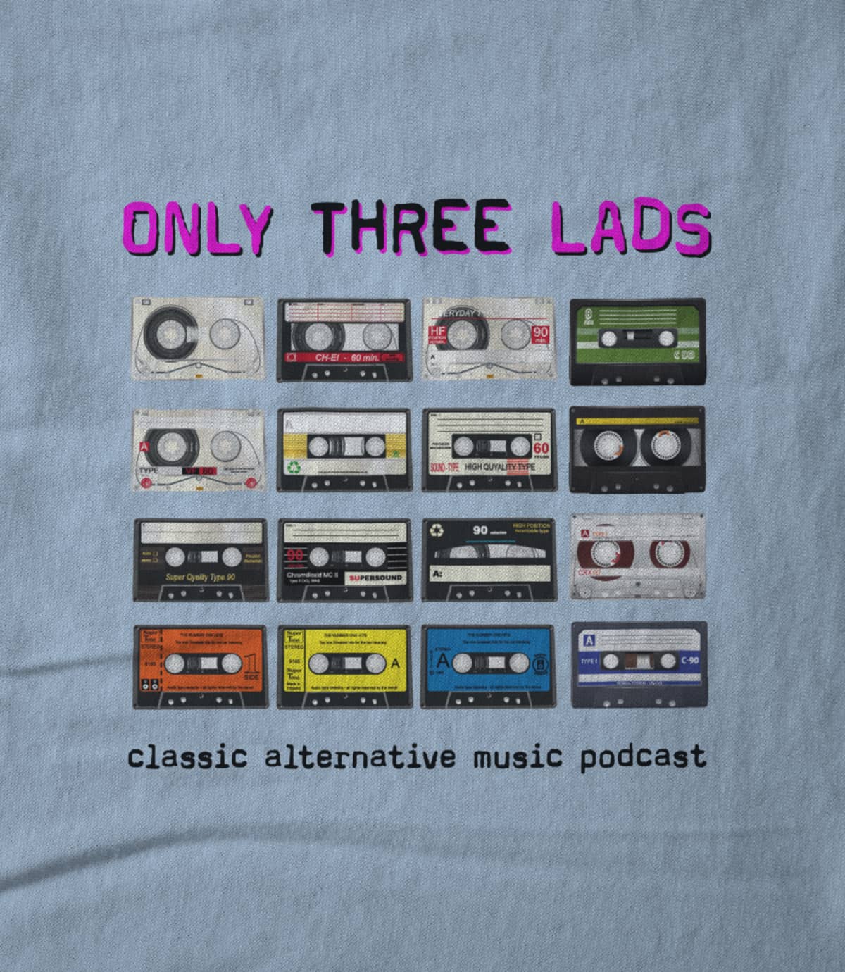 Only three lads o3l   tapes  yellow  1617063067