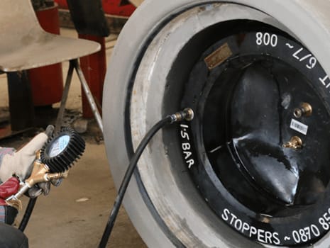 Hydrostatic testing