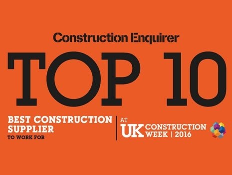 Groundforce makes it into top ten at Construction Enquirer Awards 