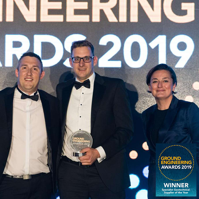 Groundforce win at the 2019 Ground Engineering Awards