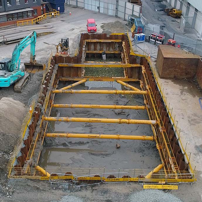 Groundforce provides solution for attenuation system installation in Dublin
