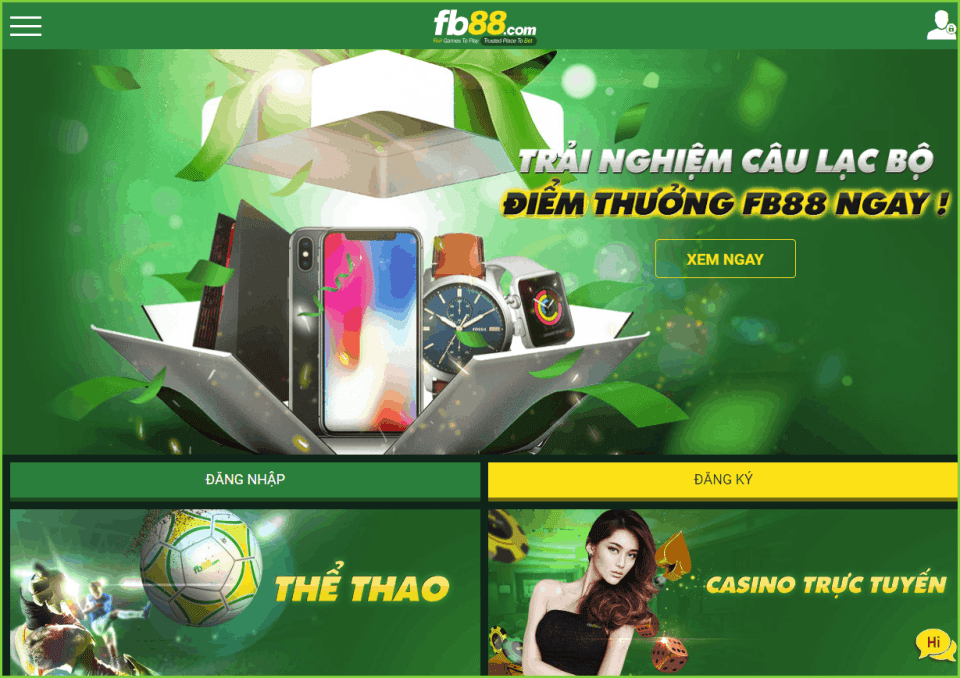 Đăng ký tài khoản FB88