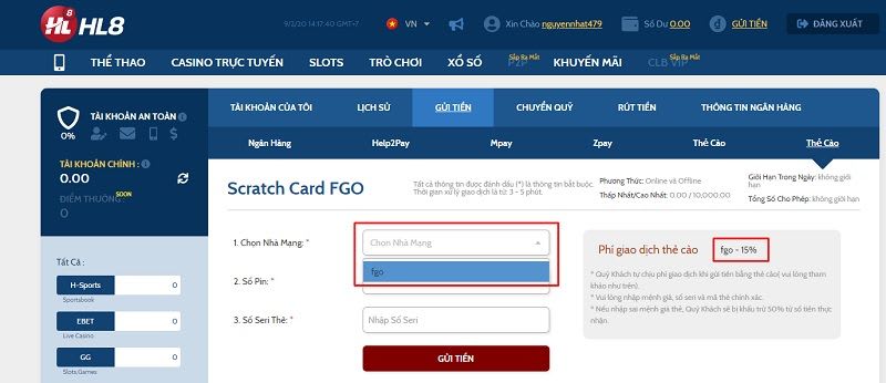 Bật mí 6 cách gửi tiền tại HL8 dành cho người chơi mới cach gui tien tai hl8 help2pay - Bật mí 6 cách gửi tiền tại HL8 dành cho người chơi mới