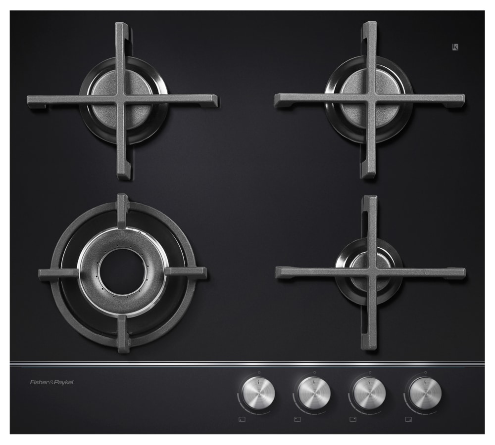 Fisher & Paykel Gas On Glass Cooktop Natural Gas Magness Benrow