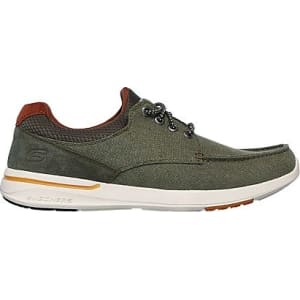 skechers relaxed fit olive