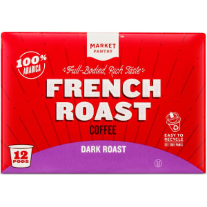 100 Arabica French Roast Dark Roast Coffee Single Serve Pods