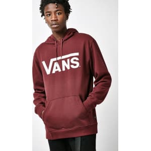 maroon vans sweatshirt