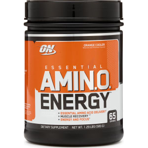 Essential Amin O Energy Tm Orange Cooler 65 Servings Optimum Nutrition Intra Workout Supplements
