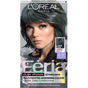 L Oreal Paris Feria Permanent Hair Color 617 Vintage Teal Vintage