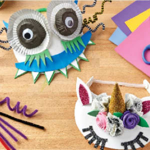 Halloween Visor Crafting