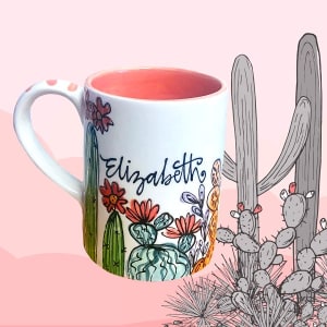 Beginning Technique: Whimsical Desert Mug