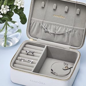 FREE Jewelry Case with a $125 PANDORA Purchase