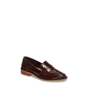 Women's Kelsi Dagger Brooklyn Woodside Drop Heel Loafer, Size 5.5 M - Brown
