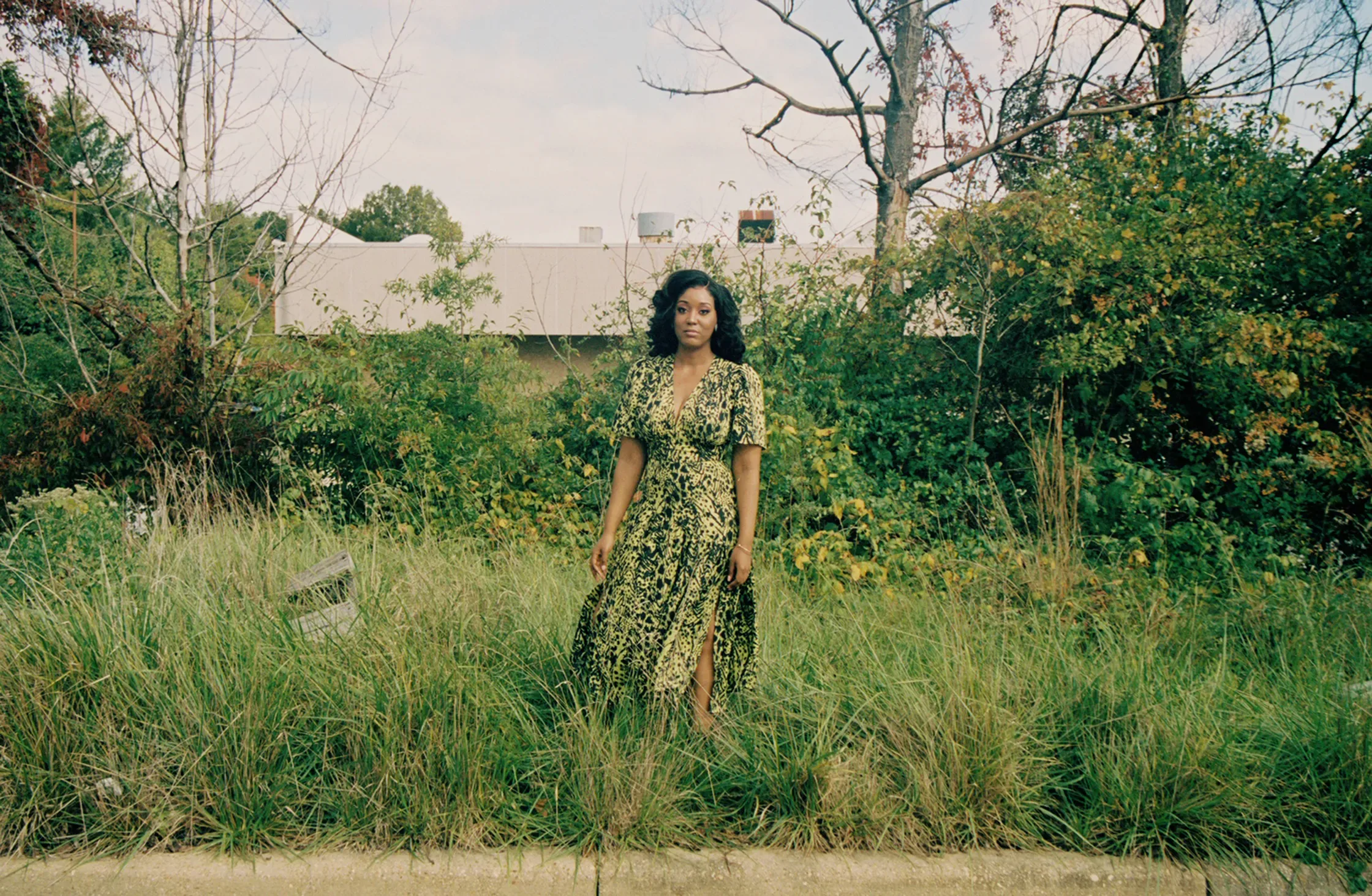 <span style="white-space: pre-wrap;">Kristal Hansley in Greenbelt, a city in Prince George’s County, Maryland that is home to many successful Black-owned businesses.Photographed by Richard Williams&nbsp;</span>